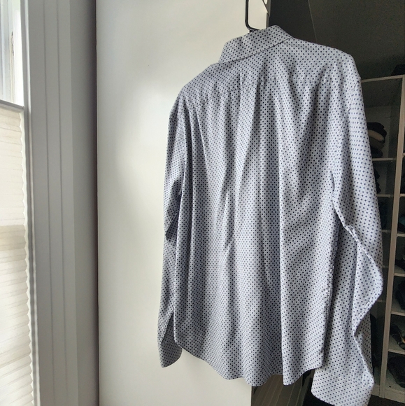 BONOBOS Men's shirt Navy Dot SZ M - Picture 6 of 7